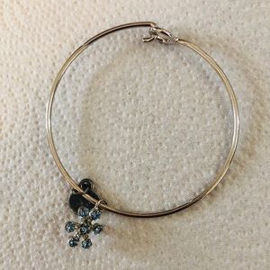 Silver snowflake bracelet